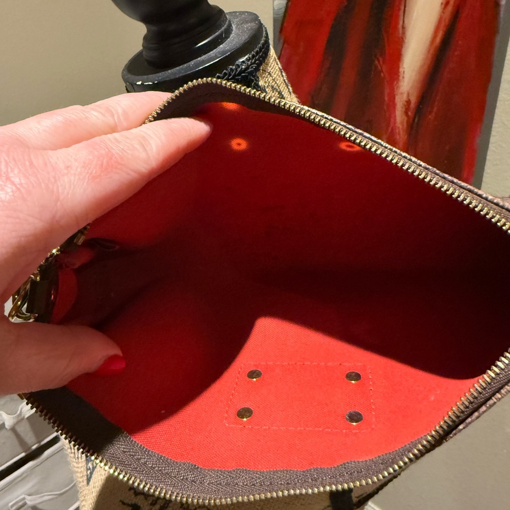 Louis Vuitton Damier Ebene Eva Pochette - Picture 8 of 9